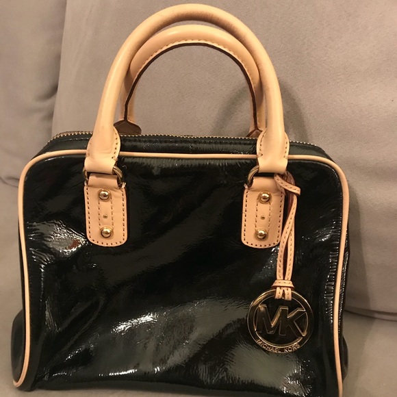 Michael Kors Patent Leather Purse - Picture 1 of 4